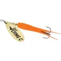 Блесна для рыбалки вращающаяся Mepps AGLIA FLYING C, 10g №3 Gold/Orange, 1 штука