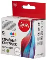 Картридж C9352AE (№22 Tri-colour) для принтера и МФУ HP, струйный, триколор, 11,4 мл, 180 страниц, Sakura