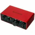 Звуковая карта Focusrite Scarlett Solo 4th Gen, USB, 2 входа/выхода, Hi-Z