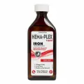 Витаминно-минеральный комплекс, Хелатное железо 18 мг Natures Plus Hema-Plex Liquid Iron, флакон 250 мл со вкусом ягодного микса