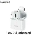 Беспроводные наушники Remax TWS-10i TWS, bluetooth Hi-Fi наушники с шумоподавлением для телефонов Xiaomi, Huawei, TWS-10i White