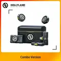 Беспроводной петличный микрофон для мобильного устройства Hollyland LARK M2 Combo ANC, черный
