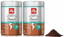 Illy Brasile кофе молотый жестяная банка 250г (2 штуки) (215006D)