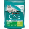 Корм Purina One сухой корм для взрослых кошек, живущих в домашних условиях, с высоким содержанием индейки и цельными злаками, 1,5 кг
