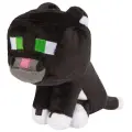 Мягкая игрушка Jinx Minecraft Tuxedo cat, 20 см, коричневый