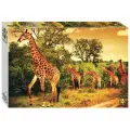 Пазл «Южноафриканские жирафы», 4000 элементов