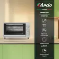 Мини-печь Ardo MO3851S2 5 режимов, конвекция, 38 л, 2 противня + хромированная решетка, механический таймер