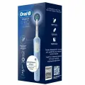 Oral-B Зубная щетка электрическая Vitality PRO тип 3708 с зарядным устройством тип 3757 голубая + насадка Sensitive Clean