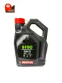 Масло моторное 10W-40 4л, 4T 5100 104177 MOTUL полу