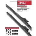 Щетки стеклоочистителя для Haval F7 рест. - бескаркасные дворники Хавал Ф7 рест, 600 400 мм комплект.