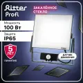 Прожектор Ritter светодиодн PROFI 230В 100 Вт 6500К 10000Лм IP65 с датчиком движения черный 53424 6