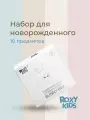 Набор для ухода за новорожденным ROXY KIDS, подарок на выписку, 10 предметов