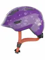 Шлем Smiley 3.0 детский S(45-50) с регулир. 230гр. 8отв. сетка от насекомых. сиреневый с звездами ABUS