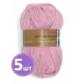 Пряжа Пехорка Деревенская (125), камелия, 5 шт. по 100 г
