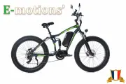 Электровелосипед E-Motions' Cougar Torque, кареточный двигатель, 350 Вт, 26, 80км/заряд, двухподвес