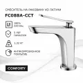 Смеситель для раковины Comforty FC088A-CCT хром, однорычажный, керамический картридж 35 мм