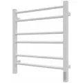 Полотенцесушитель электрический 500 мм 600 мм белый матовый с терморегулятором