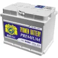 Аккумулятор автомобильный TYUMEN BATTERY PREMIUM 64 А/ч 620 А прям. пол. Росс. авто (242x175x190)