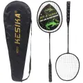 Ракетка для бадминтона 'KESIKA K503', металлическая, 65см, с чехлом