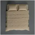 Набор наволочек из муслина 50х70 см, цвет песочный, 2 шт