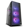 Корпус для компьютера Deepcool MATREXX 55 V4 без БП черный, с окном, с подсветкой