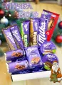 Подарочный набор сладостей Милка, шоколад печенье вафли Milka