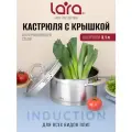 Кастрюля Lara Берлин 3,1л, шкала LR02-342