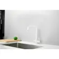 Смеситель для кухни с подключением фильтра питьевой воды, HAIBA HB43829-8, белый