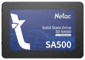SSD диск Netac SA500, 128Гб, 2.5, SATA (NT01SA500-128-S3X)