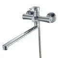 Смеситель Solone FAB7-A020 для ванной с длинным изливом и душевой лейкой
