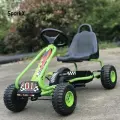 Детский четырёхколёсный картинг с педалями: сидячая модель для мальчиков и девочек безопасная и развивающая игрушка для активных малышей