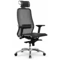 Офисное кресло, кресло руководителя Метта SAMURAI S-3.04 черный плюс, сетка