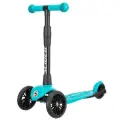 Самокат трехколесный Slider Start, складной, цвет: морская волна, размер: 57*25*66 см