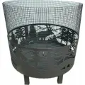 Сетка искрогаситель, решетка от искр чаши 45 см