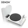 Проигрыватель виниловых дисков Hi-Fi DENON DP-450USB поддерживает запись на U-диск белое