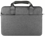 Сумка Moonfish, для ноутбуков до 16 дюймов, серая, полиэстер