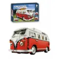 Конструктор автомобилей Туристический трейлер Фольксваген Т1 1334 детали