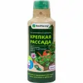Удобрение Крепкая рассада 350 мл, для питания растений в фазе активного роста, подходит для выращивания цветочных культур, овощей, ягод