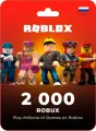 Пополнение счета Roblox на 2000 Robux / Код активации Робуксы / Подарочная карта Роблокс / Gift Card (Россия)