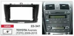 Переходная рамка 9 Android для а/м TOYOTA Avensis (T270) 2009-15 CARAV 22-341