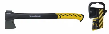 Топор-колун 870 гр, фиберглассовая рукоять HANSKONNER HK1015-01-FB0870
