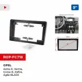Рамка для OPEL Astra-H, Vectra, Corsa-D, Zafira, Agila BLACK, 9 (Incar ROP-FC718)