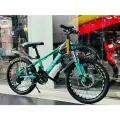 Горный детский велосипед YOYODIS, городской, 20 дюймов / детский для прогулки / скоростной, спортивный велик для подростков зеленый