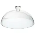 Баранчик стеклянный квош 30см 2мм крышка стеклянная для тортовницы (десертов)
