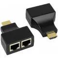 HDMI удлинитель по витой паре с разъемами RJ-45 c поддержкой 4К, REXANT