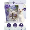 Наполнитель для кошачьего туалета впитывающий силикагель ELITECAT Crystal Lavender, 7.6л