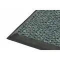 Ковровое покрытие грязезащитное Райс 100 х 150 см, серый, с резиновым кантом