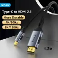 Кабель HDMI Type-C Ultra HD 4К 60 Гц, 2К 120 Гц, 1.2 метра