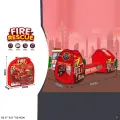 Игровой домик палатка с тоннелем пожарная из нейлона от MARI TOYS