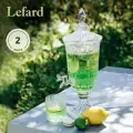 Диспенсер для напитков 195-218 лимонадница muza crystal 2 л